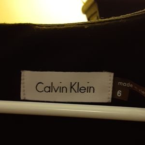 Calvin Klein little black dress size 6
